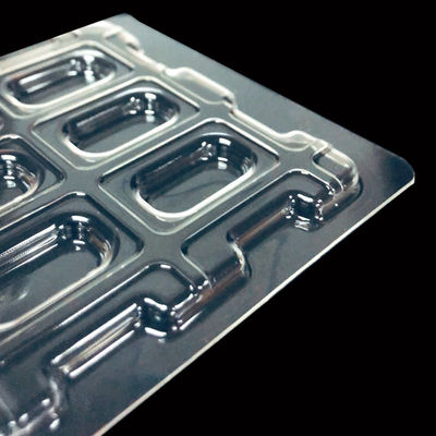 Прозрачная пластиновая пластиновая пачка для упаковки электронных компонентов